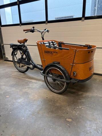 Babboe Curve Bakfiets compleet - Zo goed als nieuw!