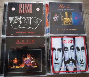 Rush 4x Rare 2cd from Japan Live progressive Triumph Journey