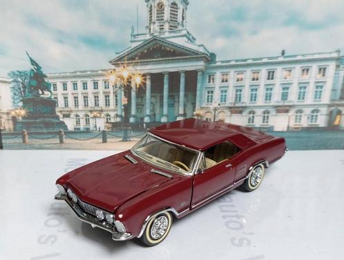 1:43 Buick Riviera Mk 1; 2-door hardtop 1963; Franklin Mint, Hobby en Vrije tijd, Modelauto's | 1:43, Gebruikt, Auto, Overige merken