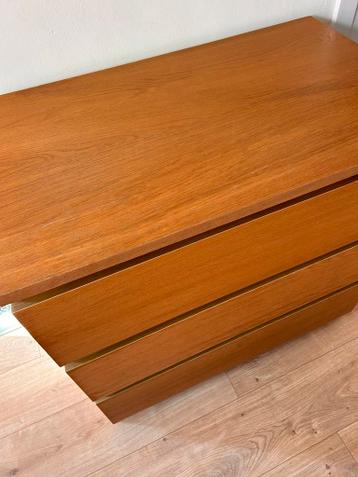 Ikea Malm ladenkast bruin (3 lades) - afbeelding 3 Ikea Malm ladenkast bruin (3 lades) - afbeelding 3