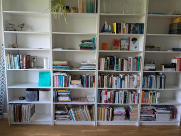 Ikea Billy wit 4 stuks + bovenstuk. Teab - afbeelding 4 Ikea Billy wit 4 stuks + bovenstuk. Teab - afbeelding 4