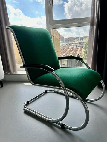 Paul Schuitema PS 1 fauteuil Tonus  groen Dutch Originals Gi