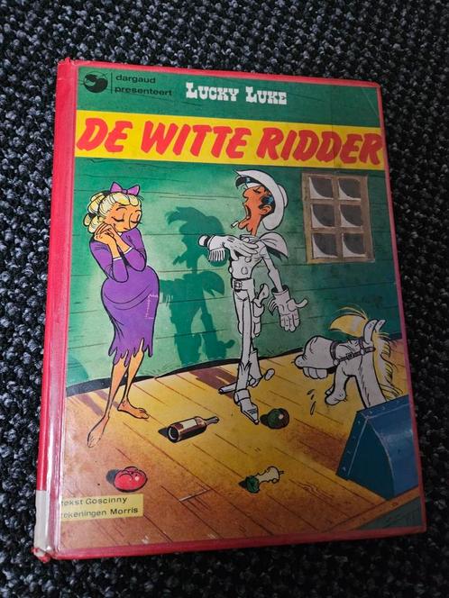Lucky luke hardcover - De witte ridder collector item, Boeken, Stripboeken, Zo goed als nieuw, Eén stripboek, Ophalen of Verzenden