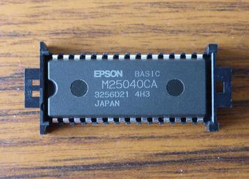 M25040CA Basic - software ROM voor EPSON PX8 computer