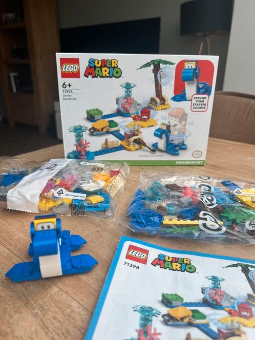 LEGO Super Mario Dorries Strandboulevard- 71398, Kinderen en Baby's, Speelgoed | Duplo en Lego, Zo goed als nieuw, Ophalen of Verzenden