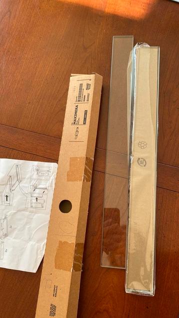 IKEA, glaslatten Maximera, zijkant keukenkast - afbeelding 3 IKEA, glaslatten Maximera, zijkant keukenkast - afbeelding 3