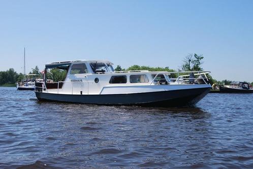 motorboten, Watersport en Boten, Motorboten en Motorjachten, Gebruikt, Staal, 9 tot 12 meter, Diesel, Binnenboordmotor, 30 tot 50 pk