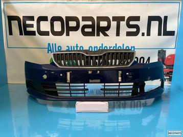 SKODA FABIA 6V VOORBUMPER BUMPER ORIGINEEL 