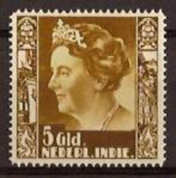 Ned-Indie NVPH nr 265 postfris Koningin Wilhelmina 1938