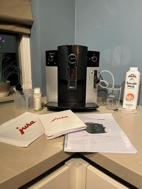Jura Impressa C65 Platina, Witgoed en Apparatuur, Koffiezetapparaten, Gebruikt, Gemalen koffie, Koffiebonen, Koffiemachine, Afneembaar waterreservoir