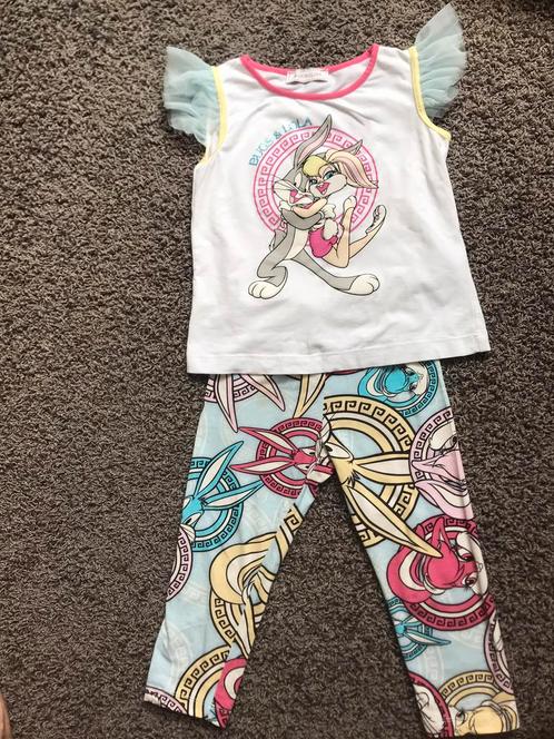 Monnalisa setje maat 110 - 5 zgan! Merk Lola bunny zomer set, Kinderen en Baby's, Babykleding | Maat 56, Zo goed als nieuw, Meisje