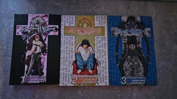 Death note vol 1 tot en met 3 