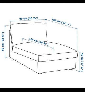 Kivik hoekbank / 2 zits bank en chaise longue - afbeelding 5 Kivik hoekbank / 2 zits bank en chaise longue - afbeelding 5
