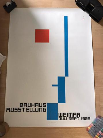 Bauhaus posters reprint origineel uit MOMA Berlijn NIEUW