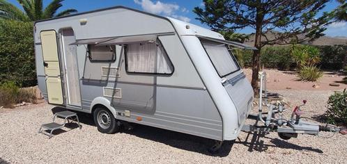 Kip Sunline 44 TTZ aan de Costa Blanca + voortent + luifel, Caravans en Kamperen, Caravans, Particulier, tot en met 4, 750 - 1000 kg