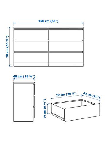 Ikea Malm Ladekast - afbeelding 4 Ikea Malm Ladekast - afbeelding 4