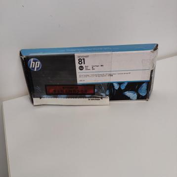 HP 81 (C4930A) inktcartridge zwart (origineel)