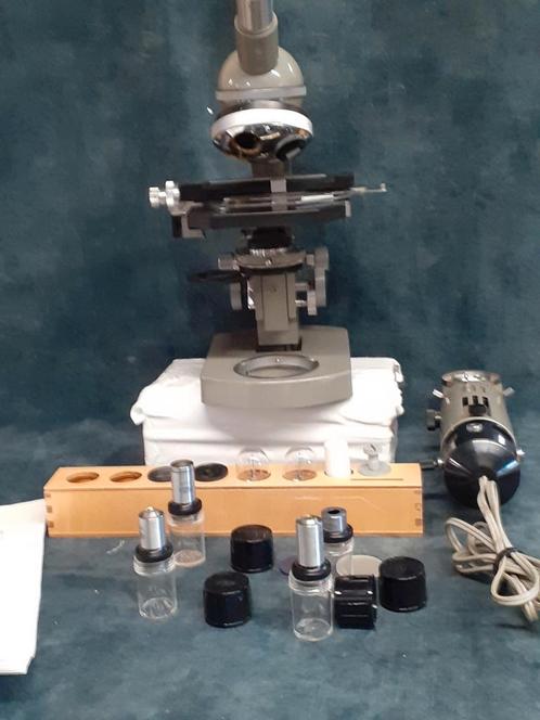 Olympus Japan microscoop., Audio, Tv en Foto, Optische apparatuur | Microscopen, Zo goed als nieuw, Ophalen of Verzenden