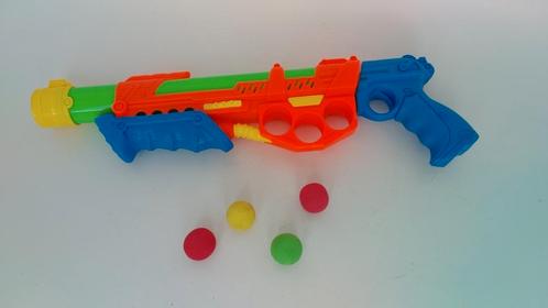 Stoer plop geweer - ballen pistool - waterpistool, Kinderen en Baby's, Speelgoed | Buiten | Actiespeelgoed, Zo goed als nieuw