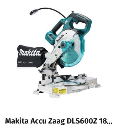 MAKITA AFKORTZAAG  CIRKELZAAG DeWALT INVALZAAG ZAAGMACHINE, Doe-het-zelf en Verbouw, Gereedschap | Zaagmachines, Nieuw, Overige typen