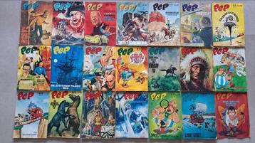 48 x PEP stripblad  1967 en 1968 in 1 koop