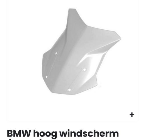 BMW R 1250 GS origineel hoog windscherm Transparant, Motoren, Accessoires | Koffers en Tassen, Zo goed als nieuw, Ophalen of Verzenden