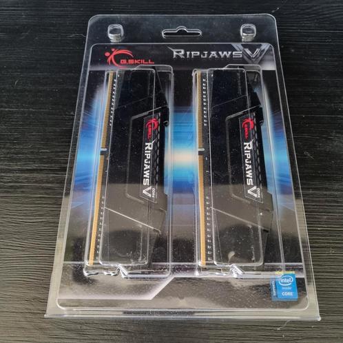 G.Skill Ripjaws DDR4 2x8GB(16GB) 3200Mhz RAM geheugen, Computers en Software, RAM geheugen, Zo goed als nieuw, Desktop, 16 GB