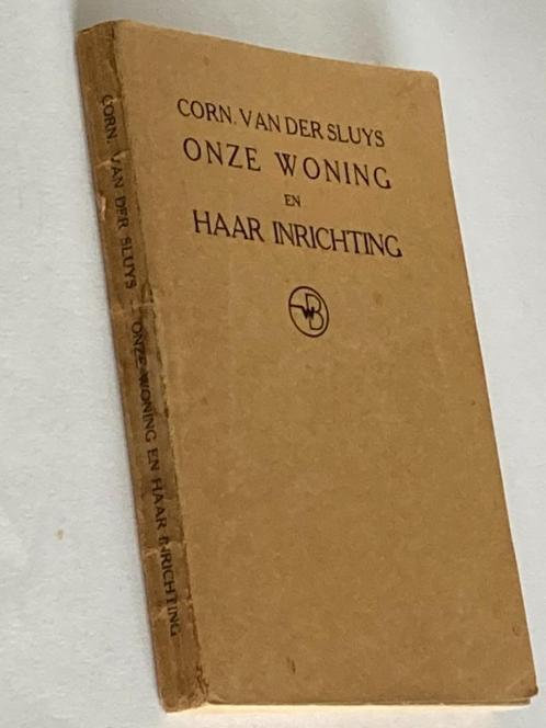 Cornelis va der Sluys, Onze Woning 1931, Boeken, Kunst en Cultuur | Beeldend, Ophalen of Verzenden