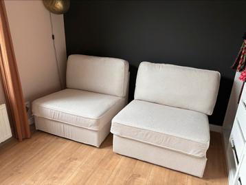 IKEA kivik lichtbeige slaapbank 2x - afbeelding 2 IKEA kivik lichtbeige slaapbank 2x - afbeelding 2