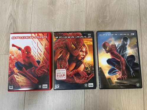 Spider-Man 1, 2 en 3 - Tobey Maguire, Cd's en Dvd's, Dvd's | Science Fiction en Fantasy, Zo goed als nieuw, Fantasy, Vanaf 12 jaar