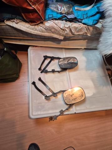 1 setje caravan spiegels compleet zie foto,s.