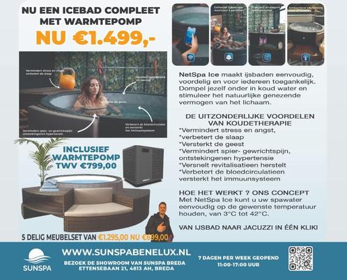 icebath jacuzzi ijsbad ice bath, Sport en Fitness, Gezondheidsproducten en Wellness, Nieuw, Ophalen