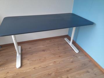 bureau bekant blauw 160 x 80 - afbeelding 5 bureau bekant blauw 160 x 80 - afbeelding 5