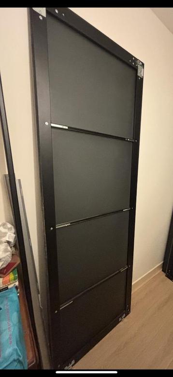 Pax kast schuifdeuren zwart (hokksund) - afbeelding 3 Pax kast schuifdeuren zwart (hokksund) - afbeelding 3