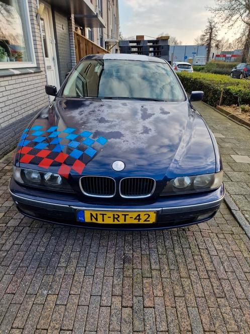 BMW 5-Serie 2.0 I 520 1996 Blauw, Auto's, BMW, Particulier, 5-Serie, ABS, Airbags, Airconditioning, Alarm, Centrale vergrendeling