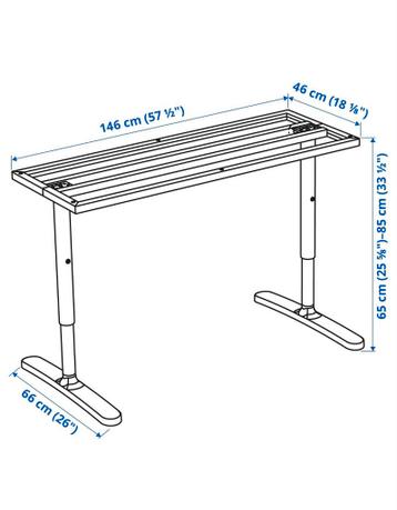 ikea Bekant bureau 160x80cm - afbeelding 7 ikea Bekant bureau 160x80cm - afbeelding 7