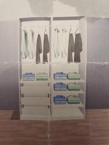 IKEA PAX kast 150 58 236 cm met ILSENG schuifdeuren – nieuw, - afbeelding 2 IKEA PAX kast 150 58 236 cm met ILSENG schuifdeuren – nieuw, - afbeelding 2