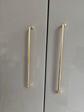 IKEA Pax Forsand deuren met messing grepen - afbeelding 2 IKEA Pax Forsand deuren met messing grepen - afbeelding 2