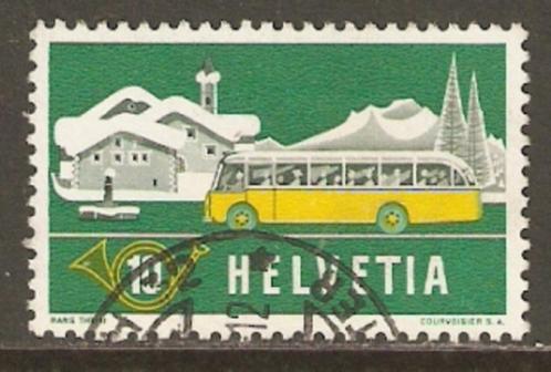 Zwitserland 1953    Postbus   586, Postzegels en Munten, Postzegels | Europa | Zwitserland, Gestempeld, Verzenden