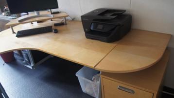 IKEA GALANT HOEKBURAU MET VERHOGER - afbeelding 3 IKEA GALANT HOEKBURAU MET VERHOGER - afbeelding 3