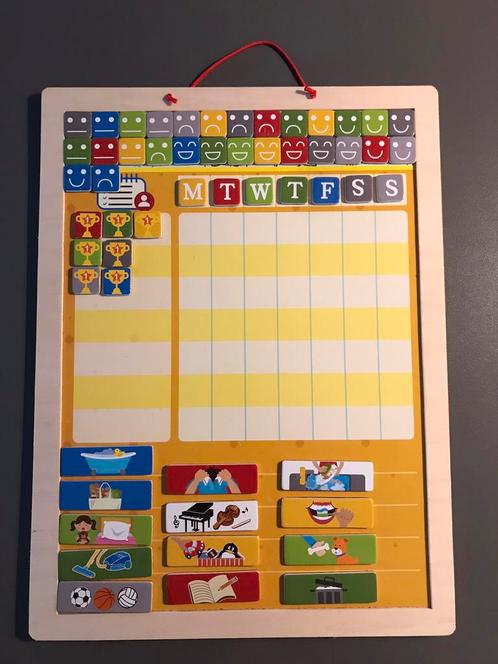 Memo - planbord met magneten.!, Kinderen en Baby's, Speelgoed | Educatief en Creatief, Zo goed als nieuw, Ophalen of Verzenden