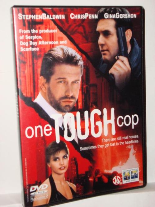 DVD - One Tough Cop met Stephen Baldwin en Gina Gershon, Cd's en Dvd's, Dvd's | Actie, Zo goed als nieuw, Actiethriller, Vanaf 16 jaar