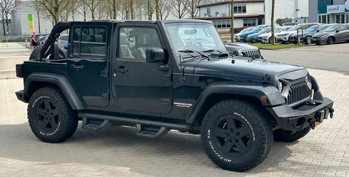 JEEP WRANGLER JK 2.8 177PK UNLIMITED YOUNGTIMER HARD/SOFTTOP, Auto's, Jeep, Bedrijf, Wrangler, 4x4, ABS, Achteruitrijcamera, Airbags