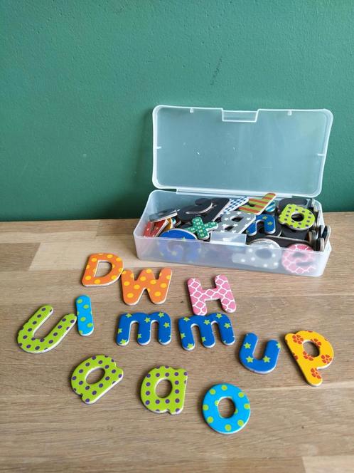 De Groene Merel magnetische letters hoofd- en leesletters, Kinderen en Baby's, Speelgoed | Educatief en Creatief, Zo goed als nieuw
