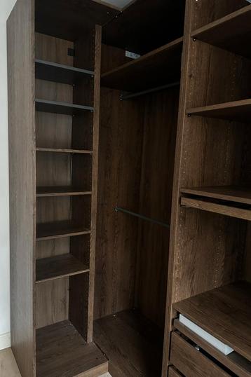 IKEA PAX kastenset (donkerbruin, 236cm, incl hoekelement) - afbeelding 3 IKEA PAX kastenset (donkerbruin, 236cm, incl hoekelement) - afbeelding 3