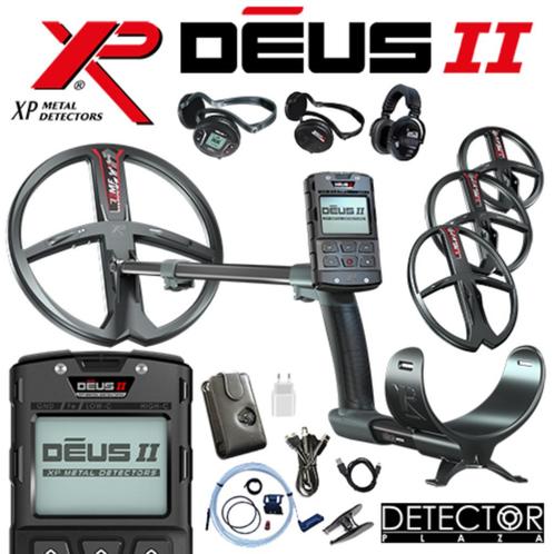 DETECTOR PLAZA XP Deus 2 met Fast Multi Frerquency draadloos, Hobby en Vrije tijd, Metaaldetectors, Nieuw, Meer dan 30 cm, XP