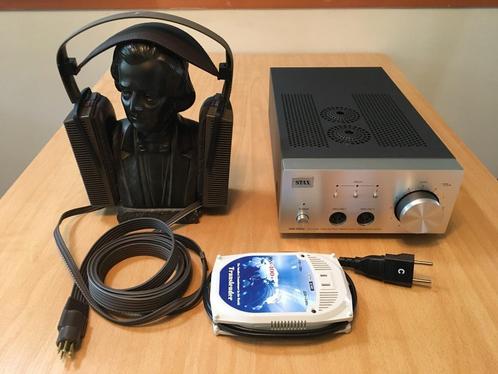 Hoofdtelefoon Stax SRS-4170 Signature, Audio, Tv en Foto, Koptelefoons, Zo goed als nieuw, Over oor (circumaural), Overige merken