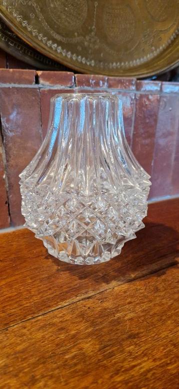 Vintage lampen kapje glas 