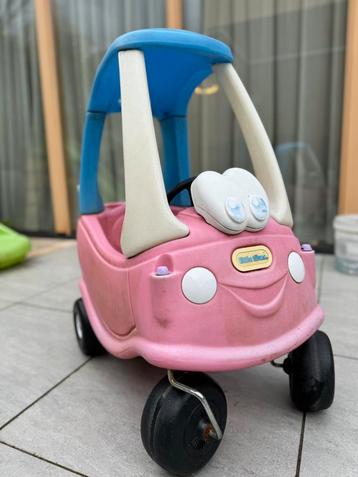 Little tikes speelauto roze loopauto cozy coupé princess 