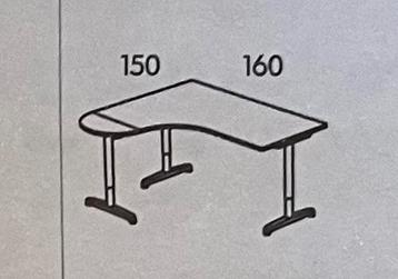 Ikea bureau Galant - afbeelding 2 Ikea bureau Galant - afbeelding 2